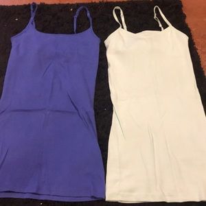 Three camisole tank tops
